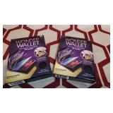 2 brand new wonder wallets in box raid blocking