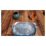 Vintage squirrel candle cute little handmade