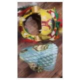 2 custom wearable 3d printed masks one reptilian