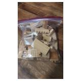 wooden castle building blocks as pictured