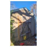 Chicken house shed and detachable covered yard