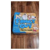 Family Guy Trivia Game in metal tin Game box all
