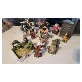 Gnome fairy village hones and doors and