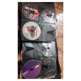 Binder with many cds and dvds