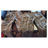 military wool heavy cold weather wool pants in