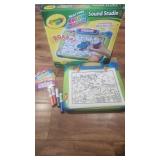 mess free Crayola color wonder sound studio