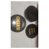 appetizer desert plate set new years party etc