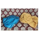 2 extra large exercise balls. both air up and