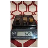 Genuine high quality Tigers Eye crystal cubes