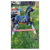 vintage kids bouncy horse i have seen these
