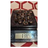 Smokey quartz 138.5g "marbles" highly polished