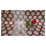 plastic warehouse lot travel covered appetizer