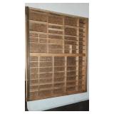 Antique newspaper typeset drawer. all original