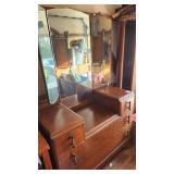 P- antique believed o be Harris Lebus Art Deco