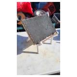 Antique cast iron barbers chair or shoe shine