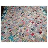 Beautiful handmade quilt 80x64
