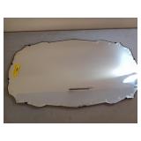 English beveled mirror setter 27x14.5