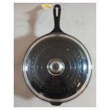 10" cast iron chicken fryer with Wagner Ware