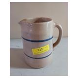 7.5" pottery pitcher