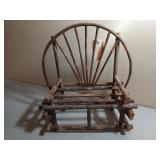 Cute vine bench 18x16x8