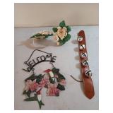 Wall decor and jingle bells