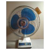 Patton 3 speed 16" oscillating fan, works