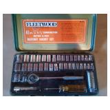 Fleetwood 41 pc 1/4" & 3/8" combination metric &