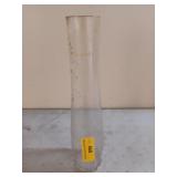 Aladdin glass lantern chimney 12.5"