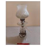 Lovely glass lamp 14"