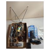 Asst cords, antenna, universal AC adapter, new