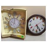 2 new wall clocks