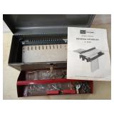 Craftsman metal toolbox w/ tray 17" w/ Sears