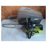 Poulan super 1800 15" chainsaw, has compression