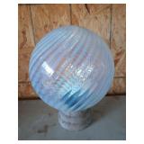 13" garden globe