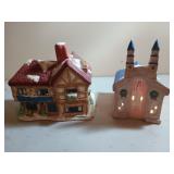 Old World Village church, Williams Inn, both work