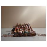 Asst Mercuries Christmas figurines, ceramic