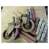 Scaffolding parts, not complete