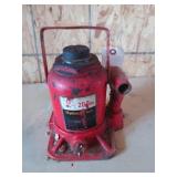 20 ton hydraulic bottle jack, works, needs handle
