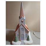 Beautiful church village decor, works