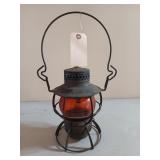 Dressel Adlake GC & SF kerosene lamp 15"