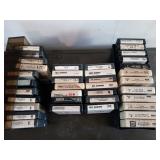 Asst 8-track tapes, awesome 1987