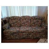 83" floral sofa England/Corsair, Inc.