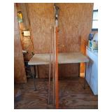 Fiskars 8 ft pole saw, needs blade, 3 wood handles