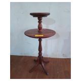 Handmade wooden smoking table 25x12