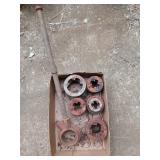 Pipe threader w/ 5 dies