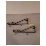 Pair of 15 and 1/2 in metal Wall bracket with