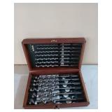 Irwin auger bit set, box needs new hinge