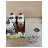Six cans of Igloo DuPont Freon 12