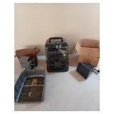 Bell & Howell projector with accessories