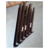 6 Pc heel bar set